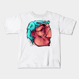 Graffiti Character Kids T-Shirt